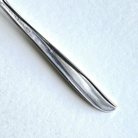 Vintage Oneida Stainless Twin Star Demitasse Spoon General Mills Betty Crocker - Picture 7 of 7